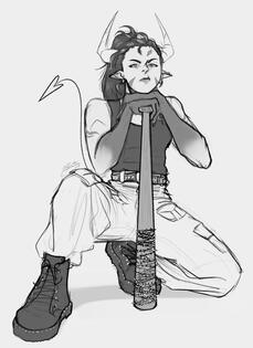 Full Body Sketch